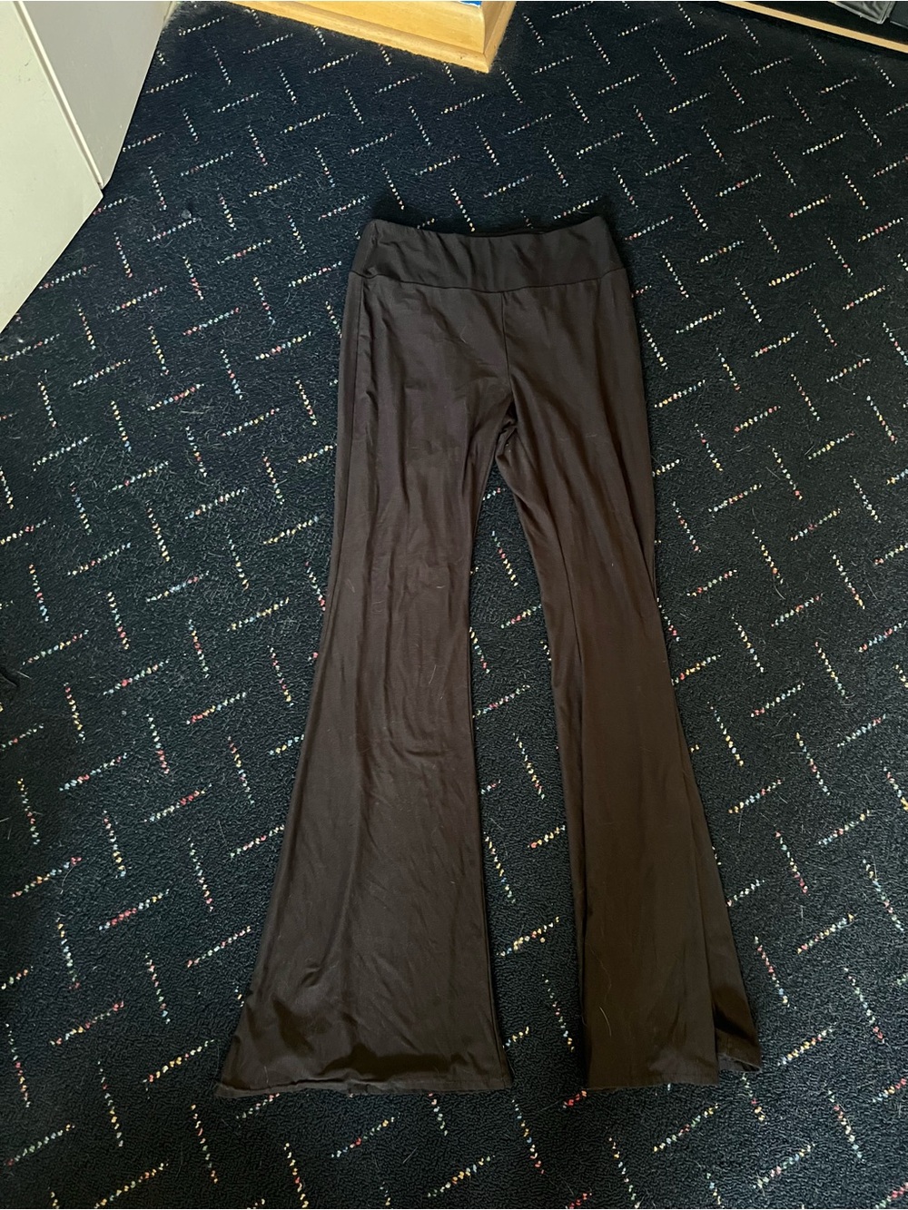 No Boundaries Black Leggings Label Detail